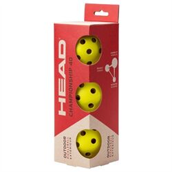 Bóng Pickleball Head Championship 40 Outdoor (Hộp 3 Quả)